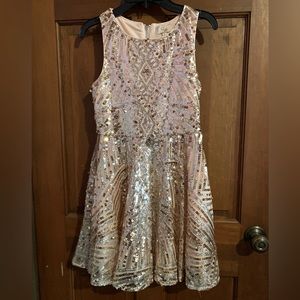 Gorgeous sequin semi formal dress